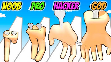 Finger Run - NOOB vs PRO vs HACKER vs GOD