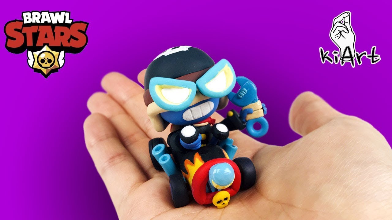 Making Brawl Stars Clay Figure Carl Road Rage Carl Skin Polymerclay Tutorial Kiart Youtube - skins do carl brawl stars