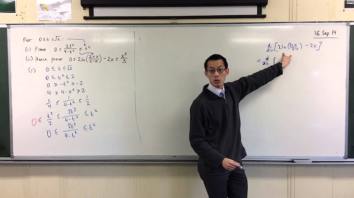 Double-Sided Inequality Proof