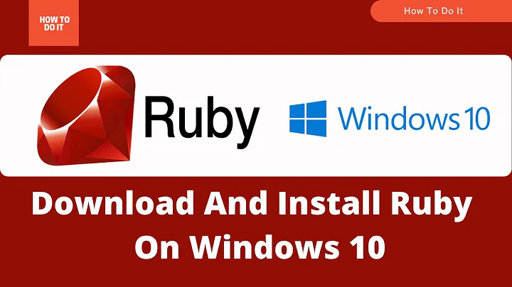 [2021] How To Download & Install Ruby On Windows 10 | Ruby 3.0.1
