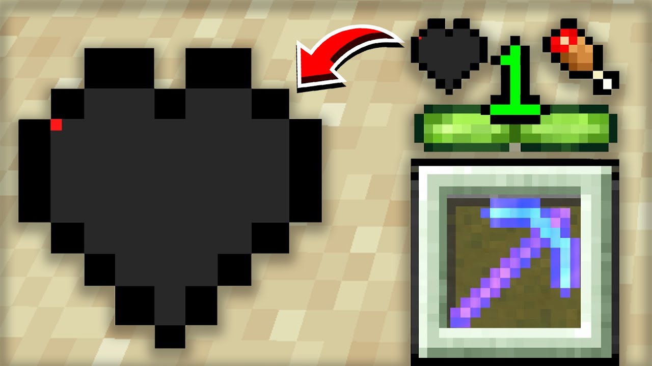 %0.001 PİKSEL KALP İLE OYNADIM - Minecraft - YouTube