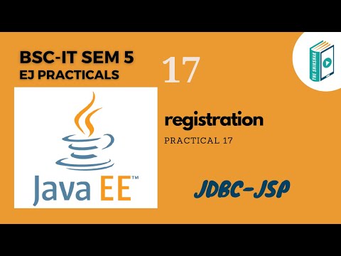 Enterprise Java Tutorial: Registration page using JSP and JDBC