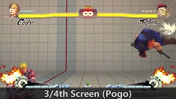 USF4: Cody U1 Punish on Rolento