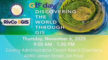 County of Riverside GIS Day 2025