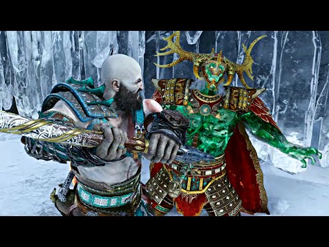 God of War: Ragnarok - Berserker King Hrolf Kraki No Damage Boss Fight GMGOW