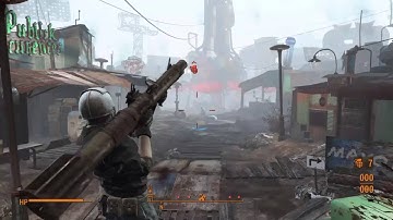Fallout4 Attacking Diamond City!