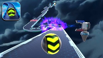 Space Rolling Balls Race Gameplay Speedrun Level 408