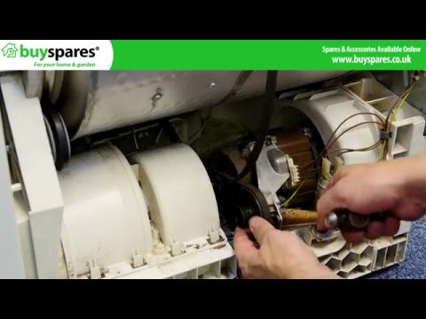 How To Replace Tumble Dryer Drum Support Wheels Bosch Youtube
