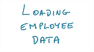 Loading Employee data
