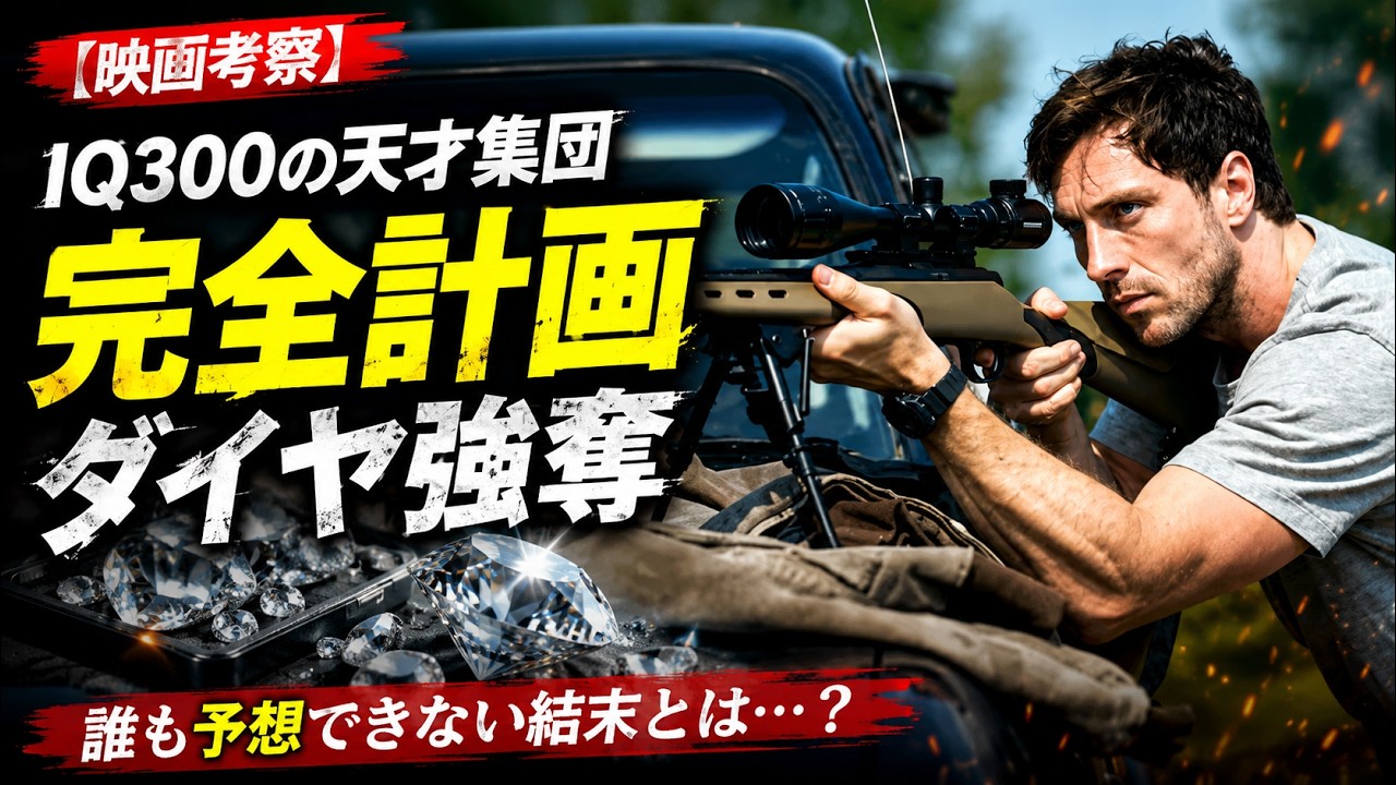 【映画紹介】誰も予想できなかった、IQ300の天才たちによる完全犯罪