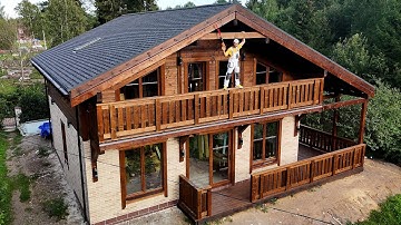 511 Days Building My Dream House. From Start to Finish, Step by Step in One Video