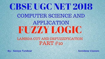 Part 10 Lambda cut and defuzzification