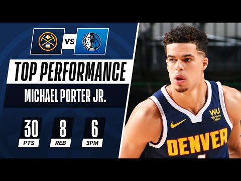 MPJ Pours In 30 PTS & 6 3PM To Power The Nuggets In Dallas!