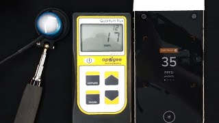 $600 Light Meter vs $6 App - Apogee MQ-500 vs Photone - Spider Farmer SF2000 Testing screenshot 4