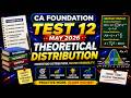CA Foundation May 2026 | Test 12 Discussion | Remaining Questions | Theoretical Distribution