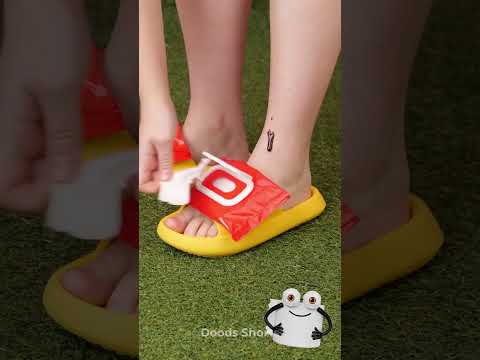 When Shoes and Napkins Collide 👡😂 Totally Confusing! #Fashion #Gadgets