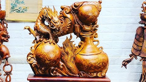 NHẤT LONG VỜN NGỌC TRẤN BÌNH PHÚ QUÝ| Gỗ nu hương| Giá 15tr500| call/zalo 0389889968