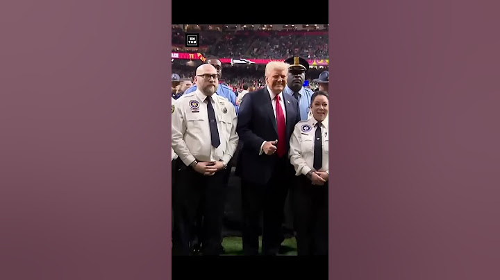 Trump Becomes First President To Attend Super Bowl | Zntus.com