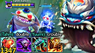 YOU CANT STOP TAHM AND YUUMI (*UNKILLABLE COMBO*)