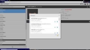 Inviting a new partner on CS Connect