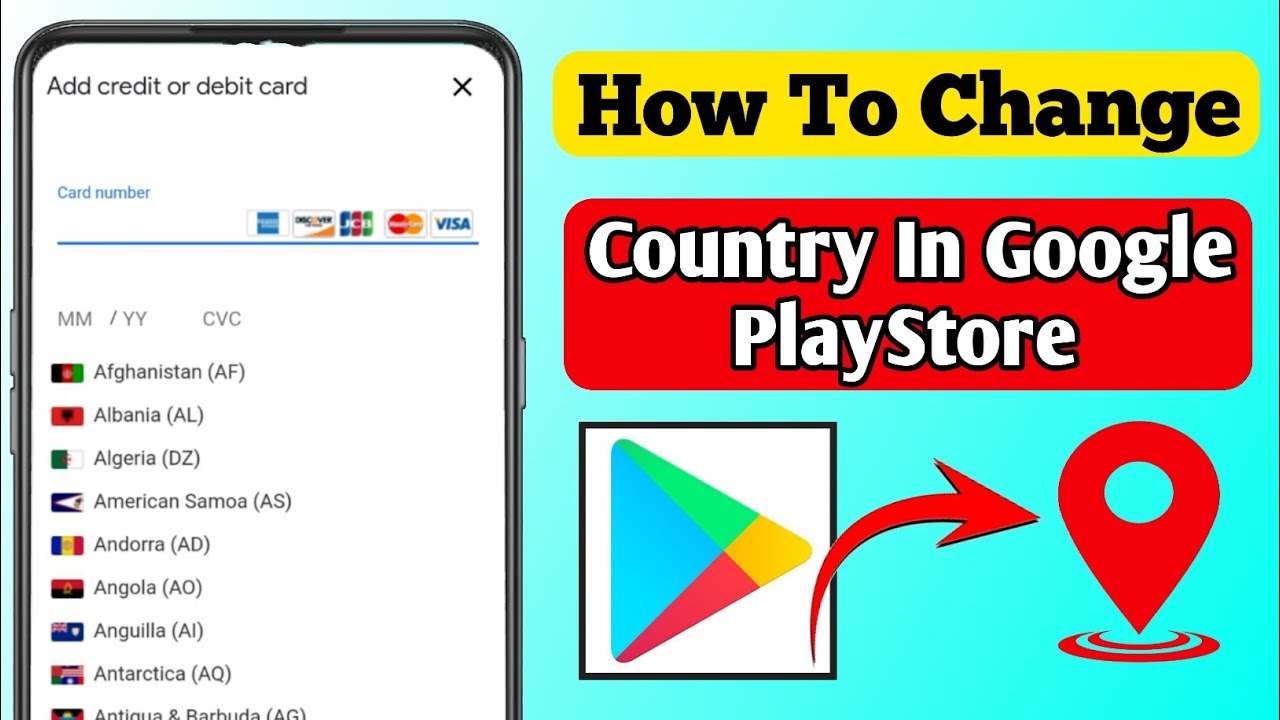 How To Change Country in Google Play Store 2024 | How to fix item isn't ...