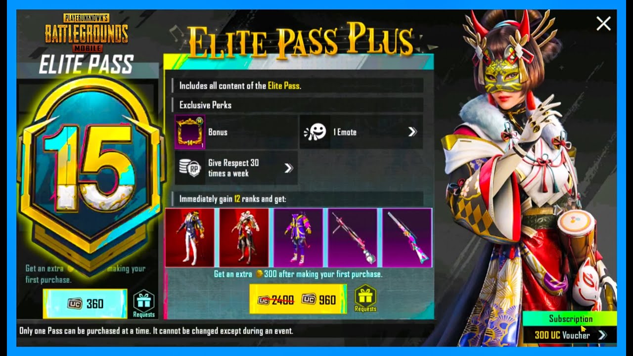 M15 ROYAL PASS COMING TO BGMI ? M15 ROYAL PASS 1 TO 50 REWARDS ARE HERE – UPDATE 2.2 ( PUBG MOBILE )