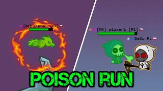 I Completed Epic Poison Run in EvoWorld.io... with DeXu PL, Avira, Obj. 140, Knife Party | plaxer1