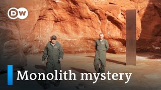 Monolith in Utah desert vanishes without a trace | DW News
