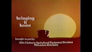 1970's Allis Chalmers Gleaner Combine Movie Bringing It Home L M F Combines