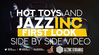 Jazzinc 1989 Batmobile FIRST LOOK VIDEO & HOT TOYS SIDE BY SIDE