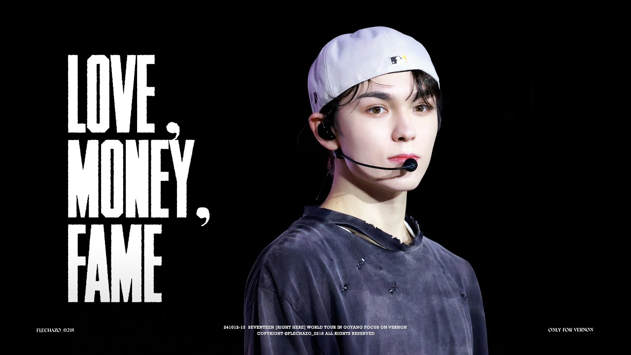 [241012-241013 RIGHT HERE in GOYANG  ]LOVE,MONEY,FAME - VERNON FOCUS 버논 직캠
