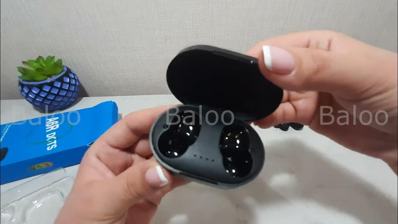 Беспроводные Наушники A6R Dots - YouTube