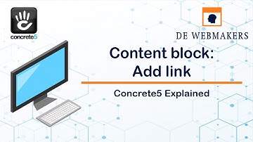 Add link with styles (content blok) | Concrete5 Explained