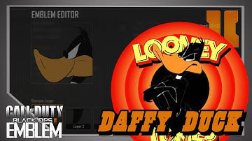 Black Ops 2 Daffy Duck(Looney Tunes) Emblem Tutorial
