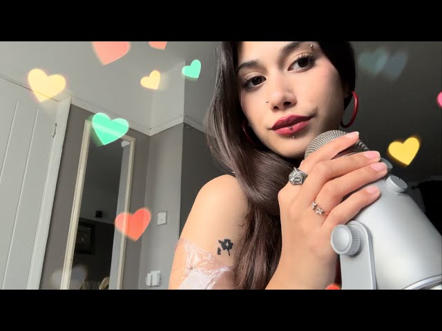 ASMR | mouth sounds, fabric scratching, rambles + more (＊＾Ｕ＾)