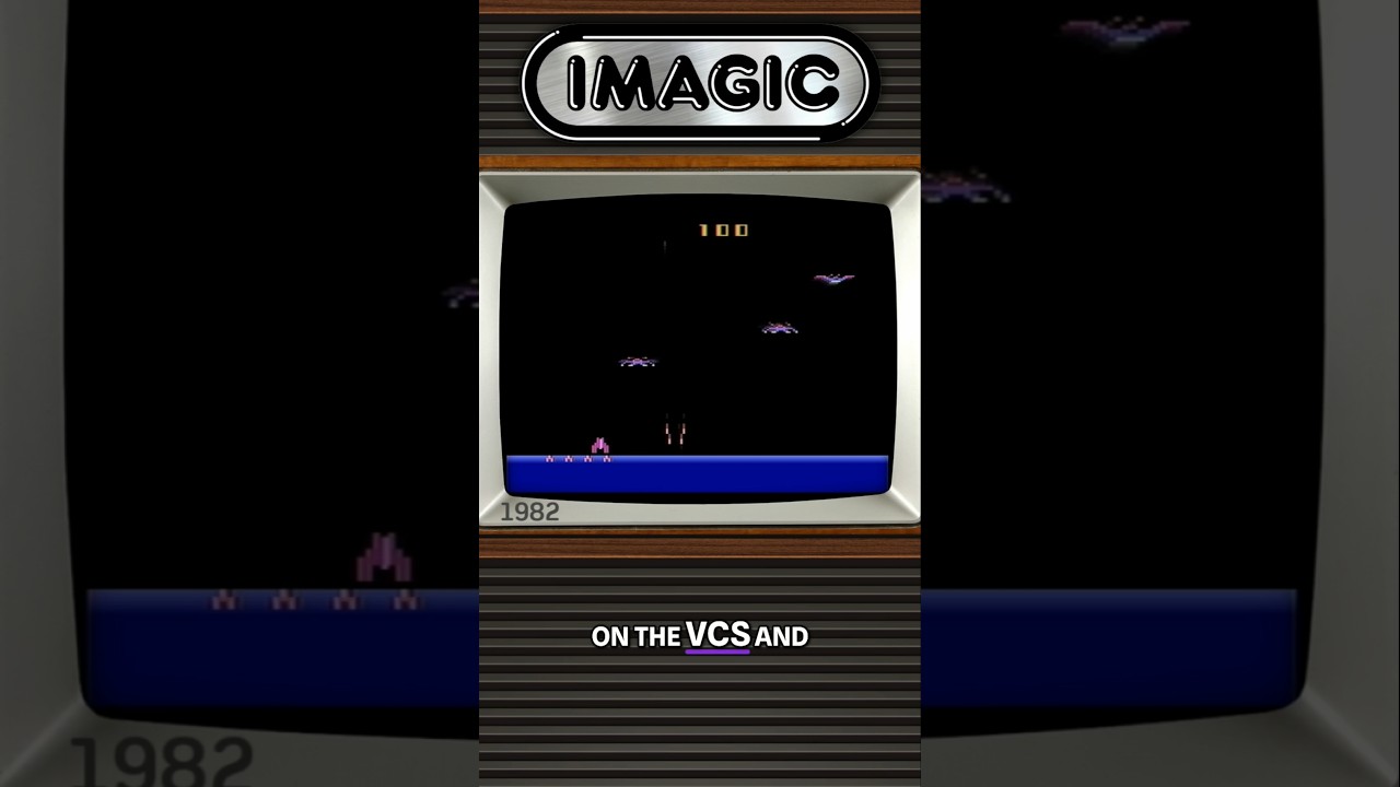 DEMON ATTACK : One of Imagic's Releases for the Atari 2600