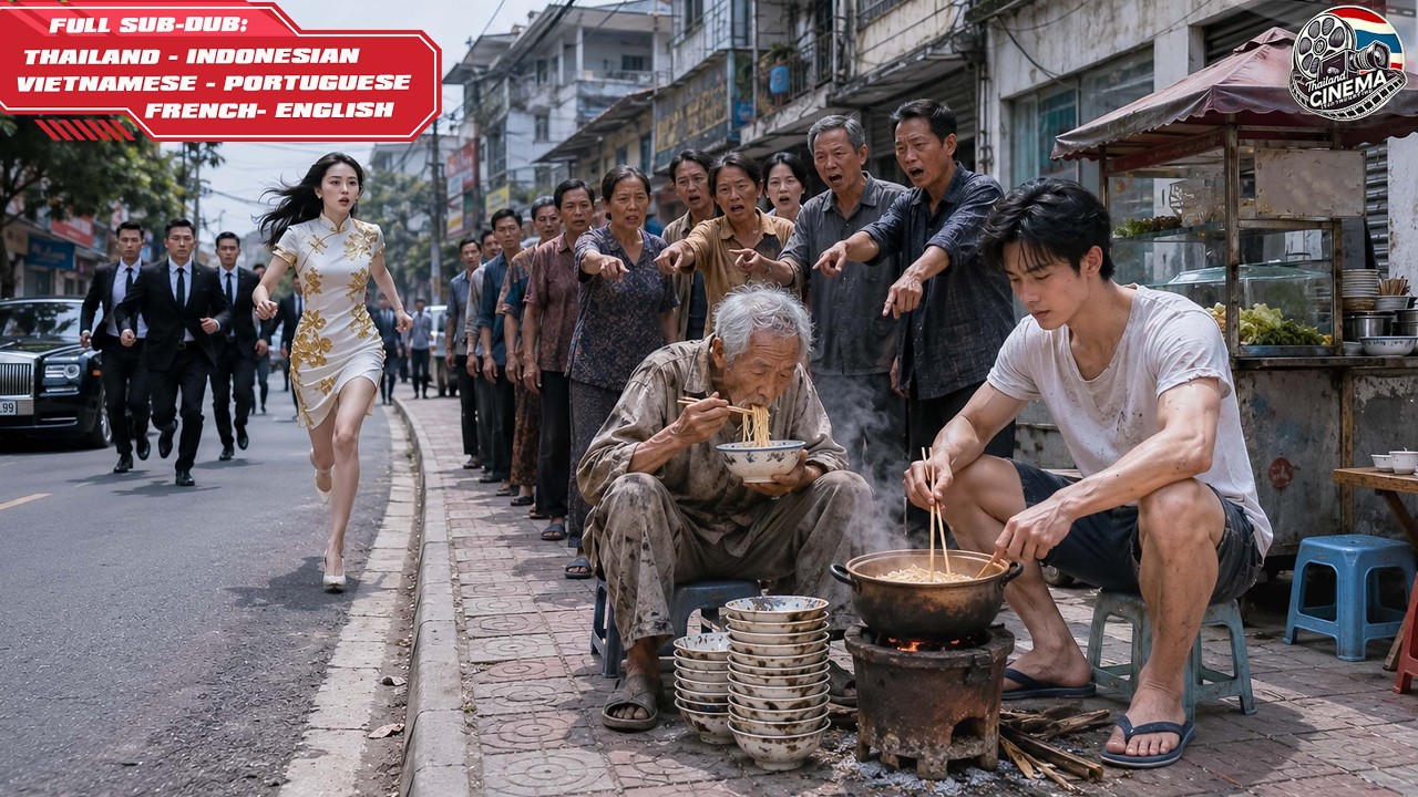 เทพสงครามปลดประจำการเปิดร้านก๋วยเตี๋ยวริมทาง ขอทานชรากินฟรี ที่แท้เป็นมหาเศรษฐีปลอมจน poster