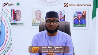 Invitation to DevFest2026 - Amb. ‘Dapo Oyewole
