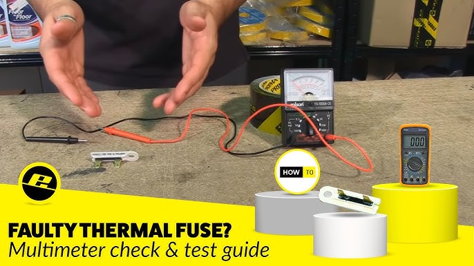 NutriBullet thermal fuse location multimeter test