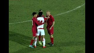 Драки в футболе 2019 / Кыргызстан - Таджикистан