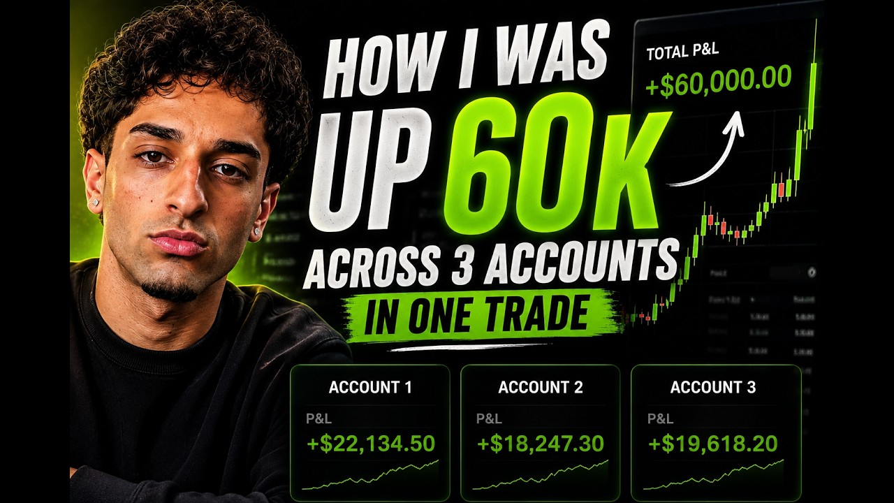 How I Was Floating 60k In One Trade... - YouTube