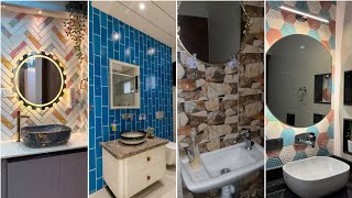 Latest Wash Basin Tiles Design Ideas 2026 | Wash Basin Tiles Design | Tiles For Wash Basin | Tiles 