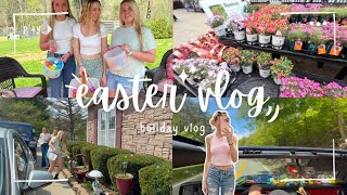 Summer day in the life of Easter, family, gift baskets, egg hunting, candy VLOG