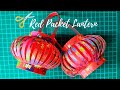 [DIY Craft] How to make red packet lantern - Origami Lantern