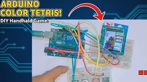 Arduino Tetris Game || Arduino project 