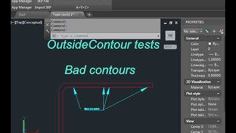 Outside Loop command to optimize 2D contours from any lines and curves