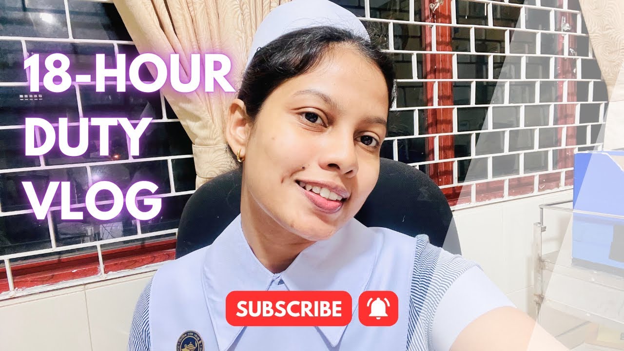 පැය 18ක ඩියුටිය ගතවුනු හැටි ❤️|18-hour duty vlog| #nurseslife #hospitallife #nursing #nurse 