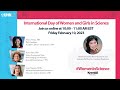 International day of women and girls in science