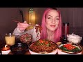 MUKBANG | Лапша (чачжанмен), маринованная говядина, чука, соус | Noodles, beef | не ASMR