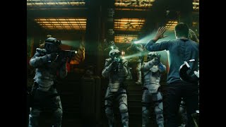 Total Recall 2012- Secret Agent Vs Federal Police At Rekall Lounge